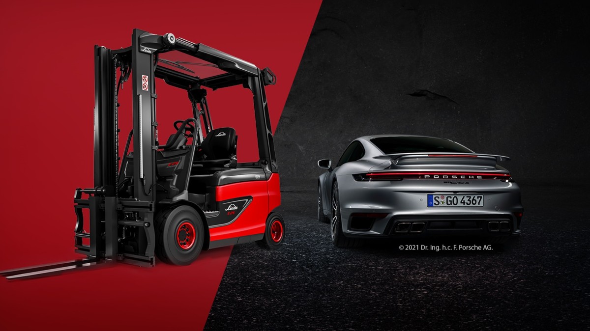Porsche Engineering designs Linde forklifts I KION Group KION GROUP AG